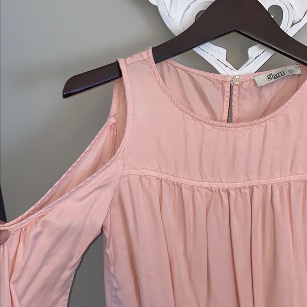 Spring Cold Shoulder Top